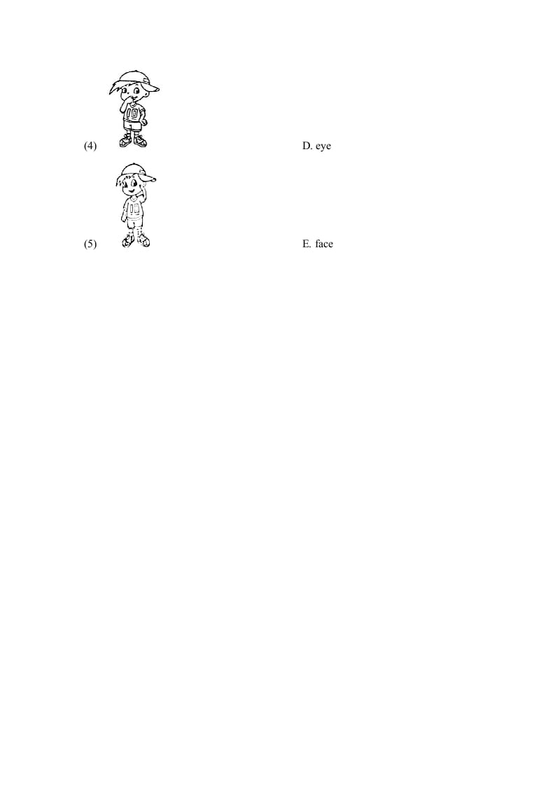 图片[3]-一年级英语上册Unit2_Lesson1课时训练（人教一起点）-久久学科网