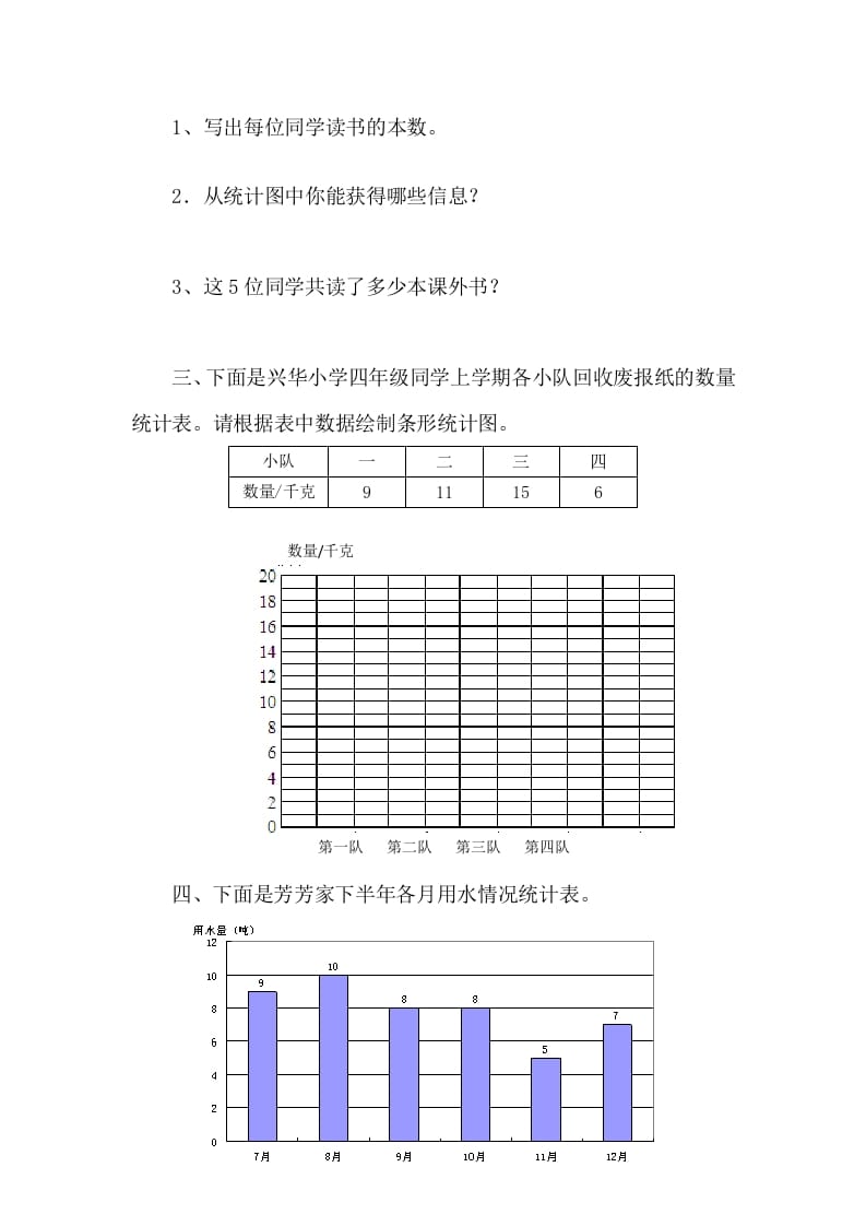 图片[2]-四年级数学下册6.2栽蒜苗（一）-久久学科网