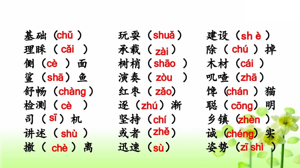 图片[3]-三年级语文上册生字专项复习（部编版）-久久学科网