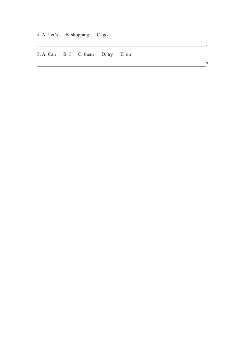 图片[2]-四年级英语上册Lesson31_课时训练（人教版一起点）-久久学科网
