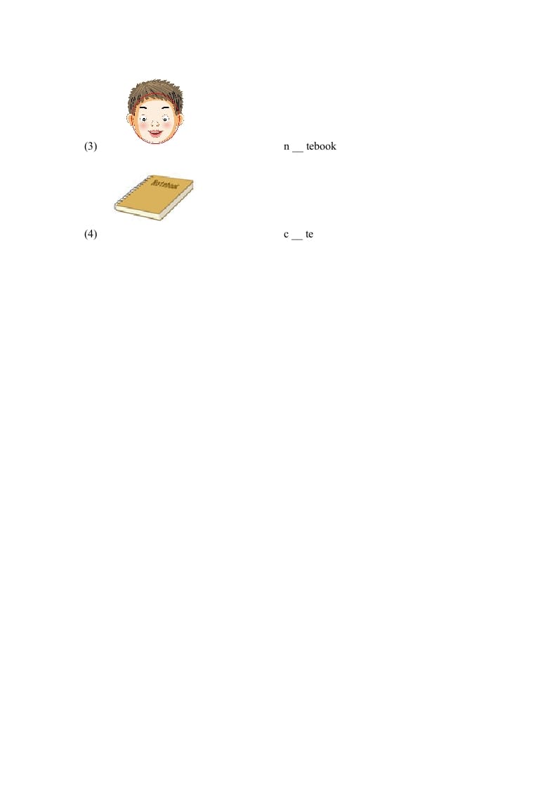 图片[3]-四年级英语上册Unit4_A_同步习题（人教版一起点）-久久学科网