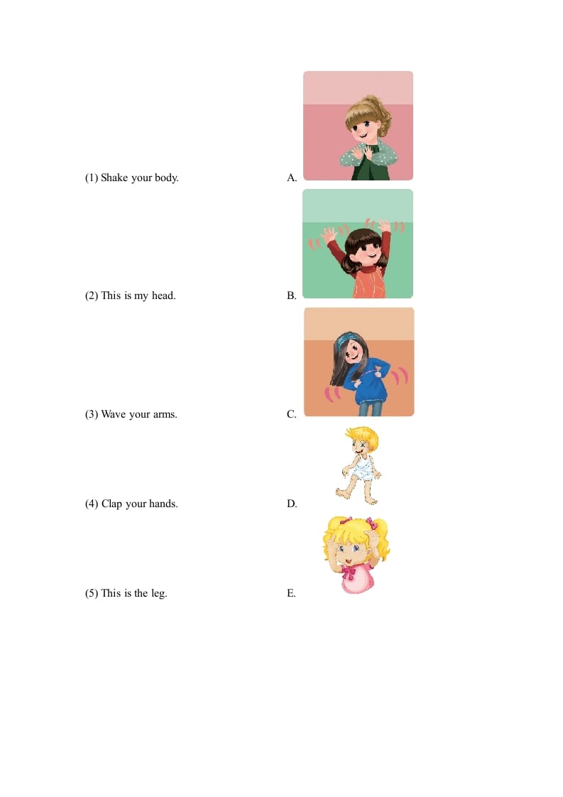 图片[2]-三年级英语上册Unit3_B_Let’s_learn同步习题(1)（人教版一起点）-久久学科网