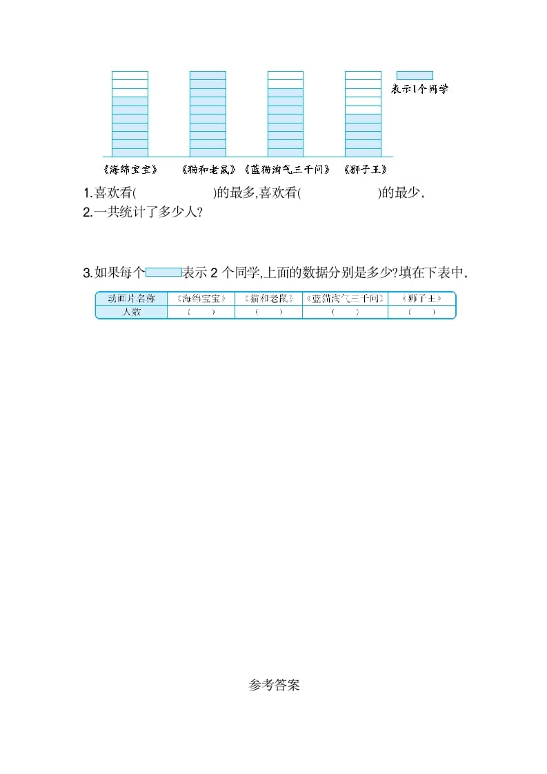 图片[3]-二年级数学下册第一单元检测卷2（人教版）-久久学科网
