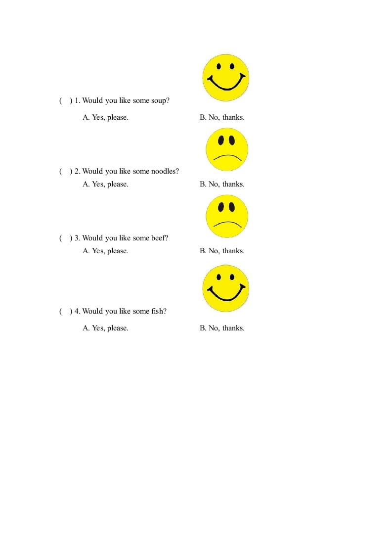 图片[2]-三年级英语上册Unit5_B_Let’s_learn同步习题(5)（人教版一起点）-久久学科网